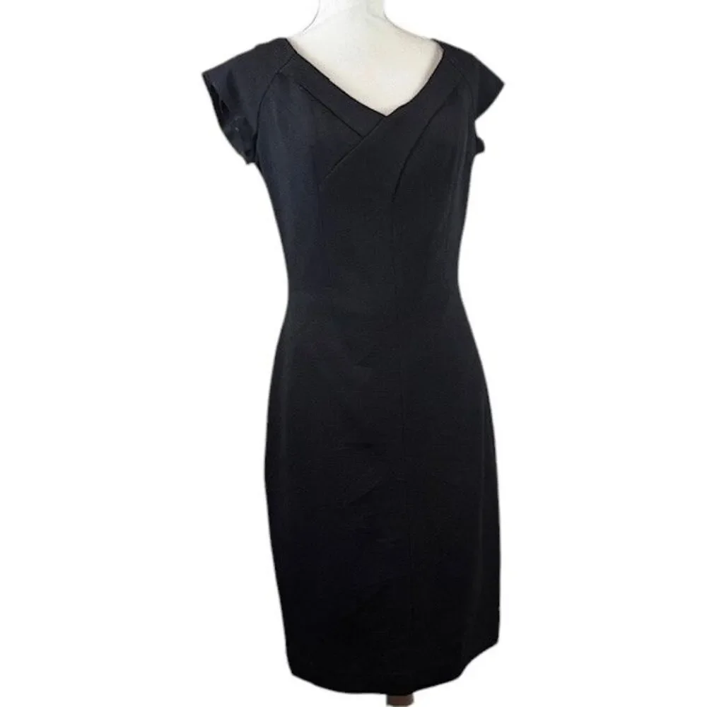 blue dresses short Shimma Blue Satin Mini Dress - US 16 main image 1